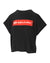 Black Selkirk Sport Women's Sideline Soft Cotton Boxy Tee with red logo