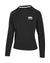 AeroFiber Collection Women's Long-Sleeve Shirt in black, designed for comfort and performance on the pickleball court.