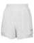 White women's shorts from the AeroFiber Collection, designed for comfort and performance on the pickleball court.