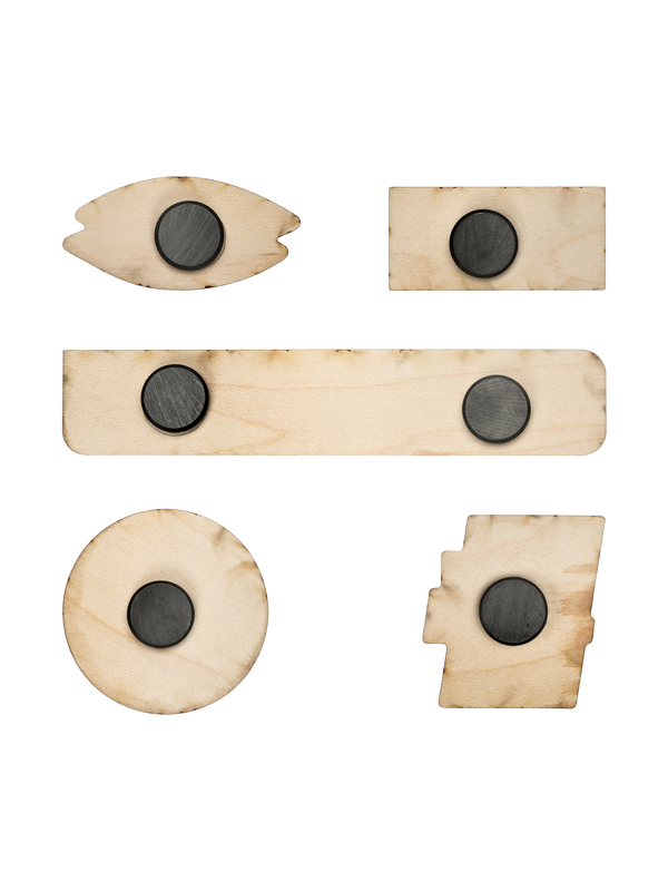 Selkirk Wood Magnet Bundle