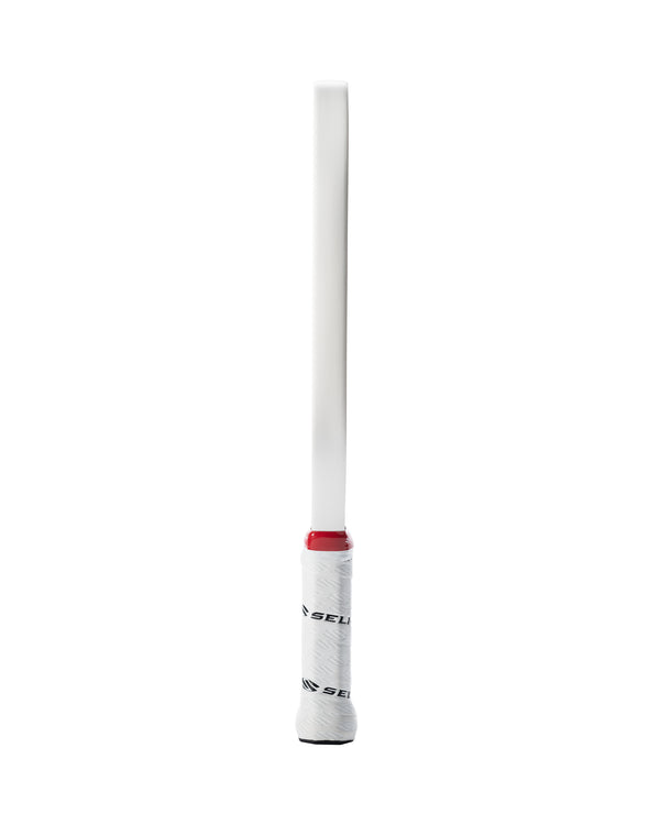 VANGUARD Pro pickleball paddle in Epic shape, Charcoal color, with a white grip.