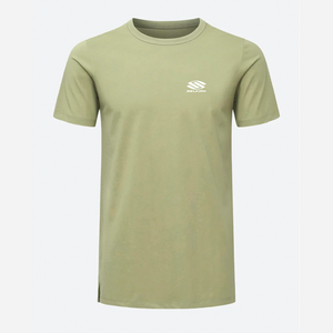 Selkirk TruWear Men's Spectacle 2.0 Lifestyle Pickleball T-Shirt in black, olive green, white, and gray.