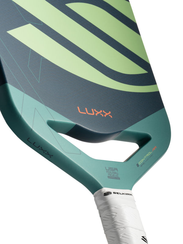 LUXX Control Air with InfiniGrit Everglade pickleball paddle.