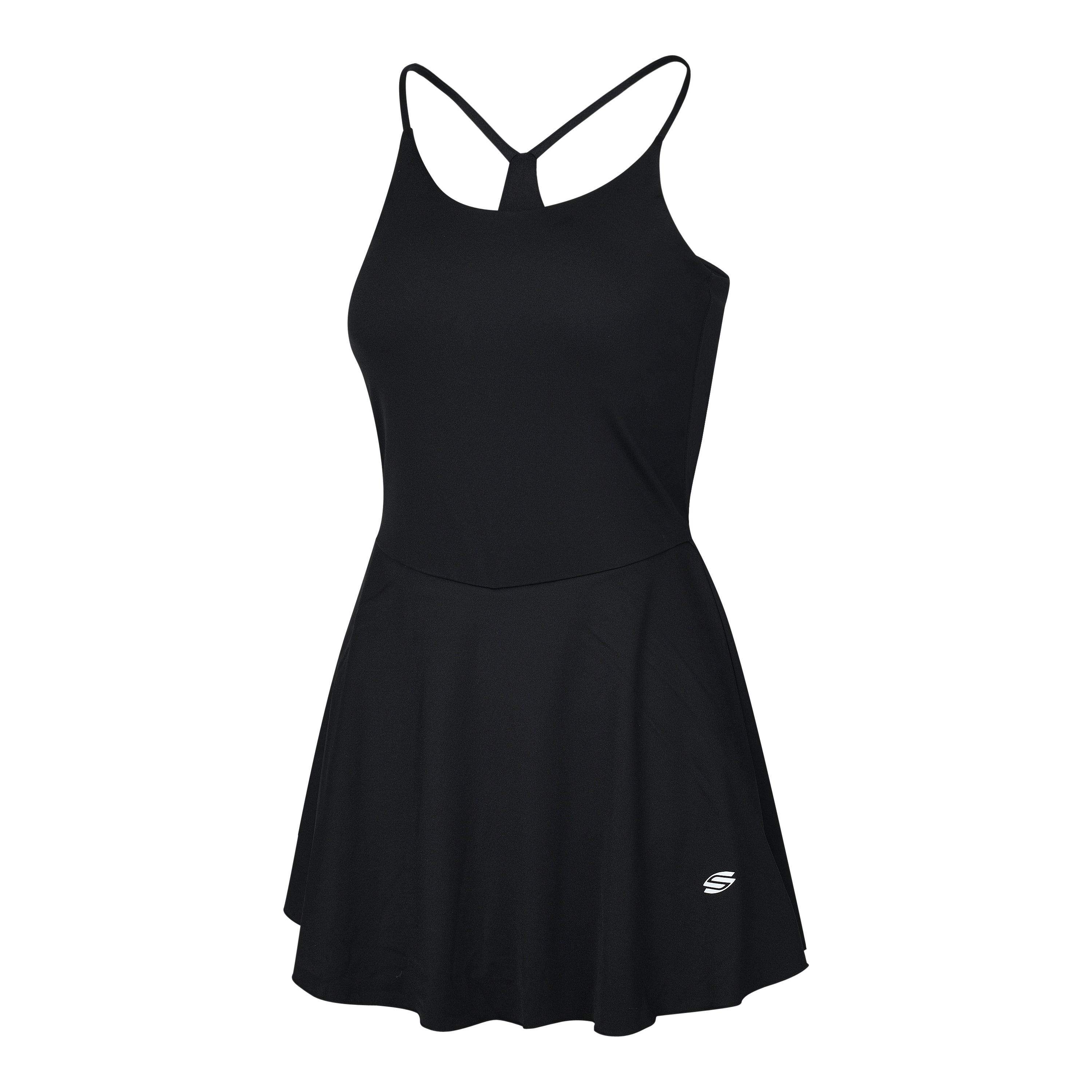 Black AvaLee by Selkirk Women's Single-Strap Court Dress