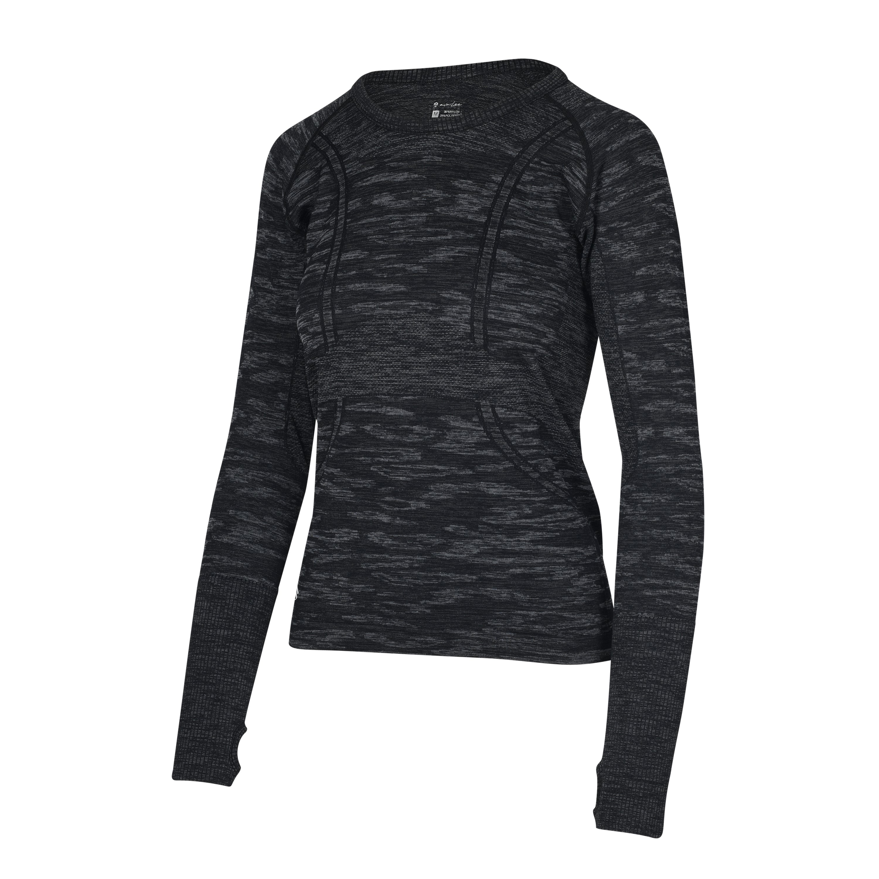 Charcoal Heather AvaLee by Selkirk Women's Fitted Longsleeve
