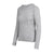 AvaLee by Selkirk Women's Fitted Longsleeve in Gray Sky Heather, soft and seamless design for high-intensity workouts.