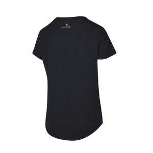 Introducing the Ava Lee by Selkirk Women's Loose-Fit Shortsleeve Shirt. Made with a wicking material, this short-sleeve is perfect for improving your pickleball game.