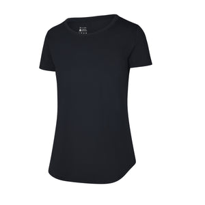 Black AvaLee by Selkirk Women's Loose-Fit Shortsleeve T-shirt, soft fabric, casual fit
