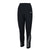 Black AvaLee by Selkirk Women's Mid-Rise Sheer Calf Legging with mesh panels
