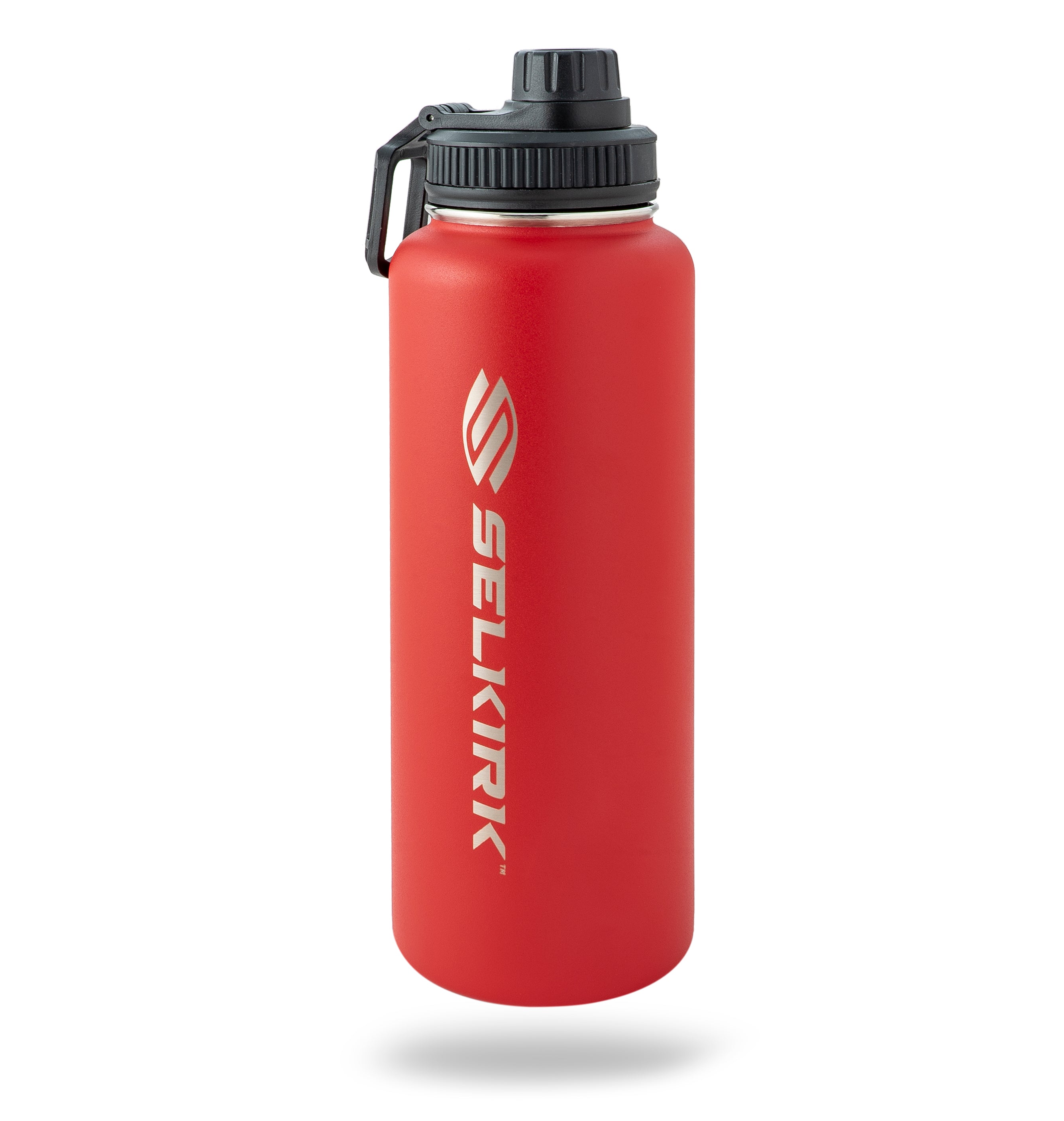Red Selkirk Sport Premium Pickleball Water Bottle