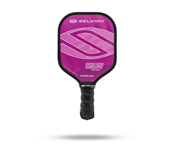 Bubble Gum Selkirk Sport Riley Mini Pickleball Paddle - Novelty item, not for actual play