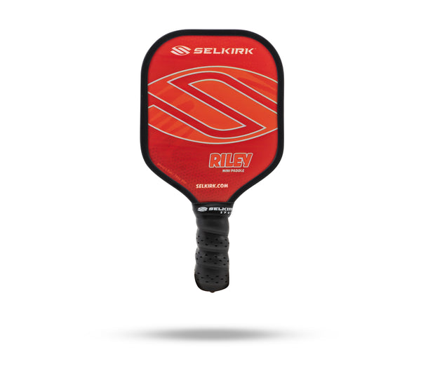Red Selkirk Sport Riley Mini Pickleball Paddle, novelty item, not for actual play