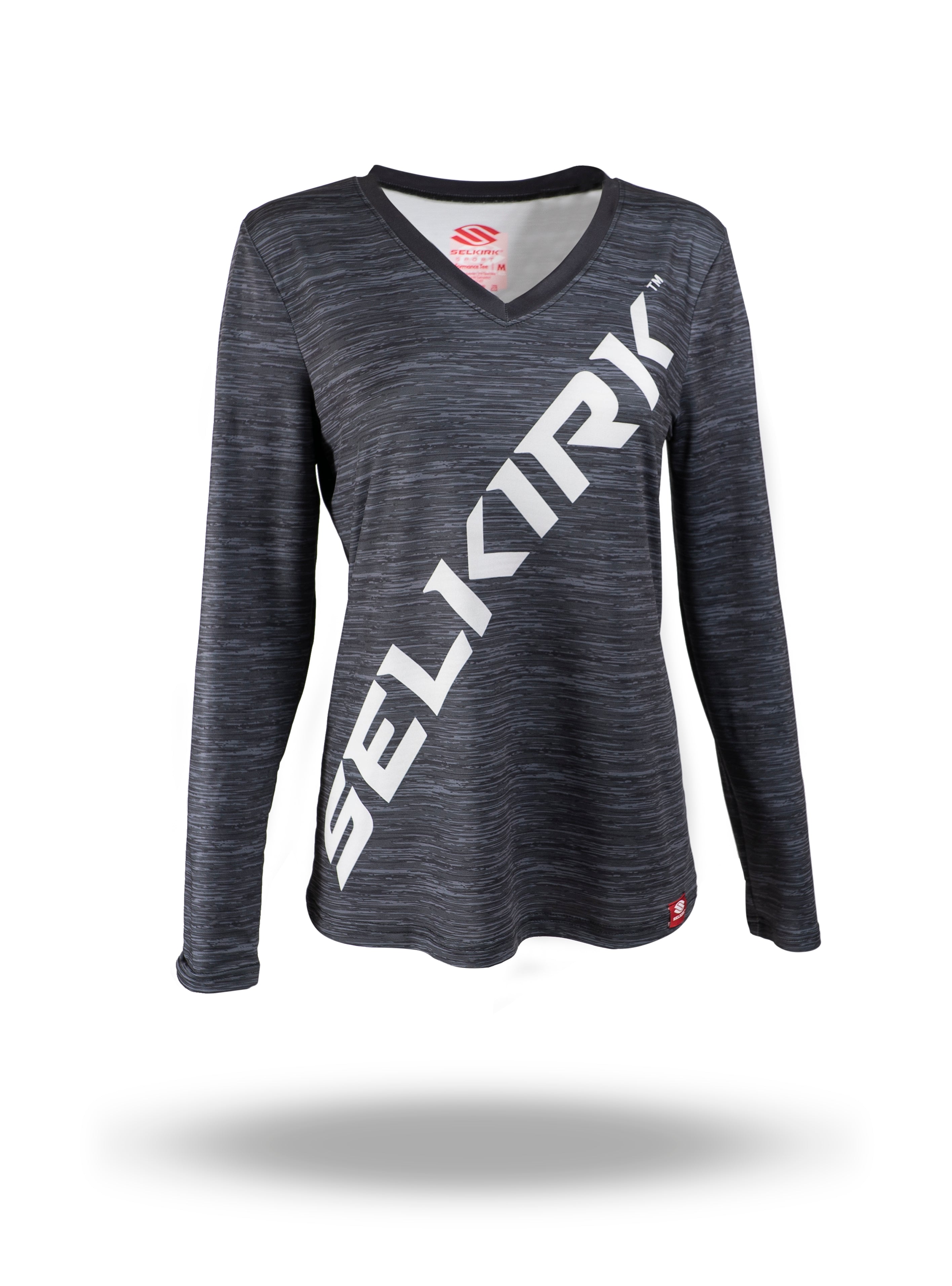 Selkirk Women's Big Logo 2022 Long Sleeve Crew Stretch-Wik