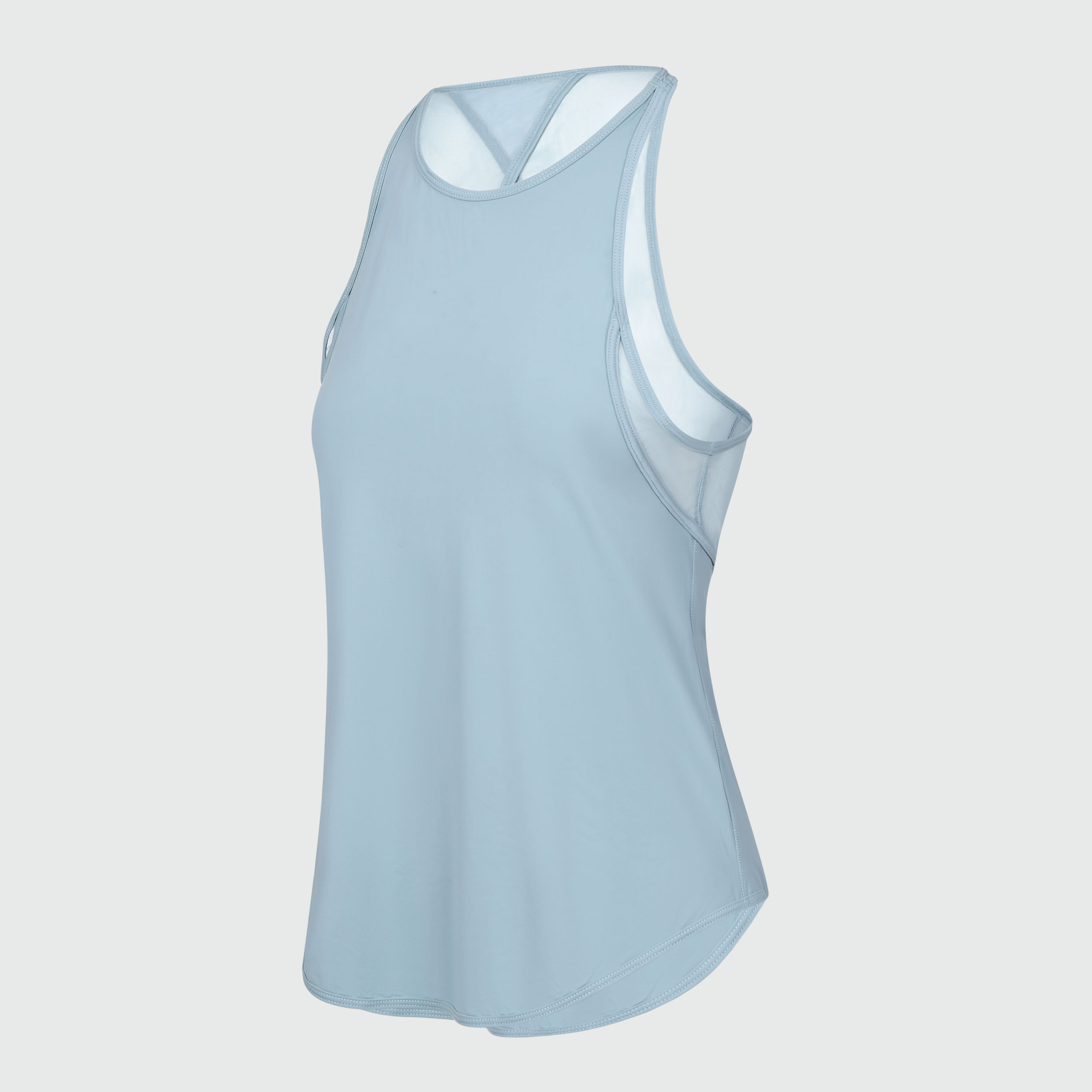 Glacier Blue AvaLee by Selkirk Women's Crossover Open-Back Tank