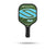 Lakeside Lime Selkirk Sport Riley Mini Pickleball Paddle with blue logo