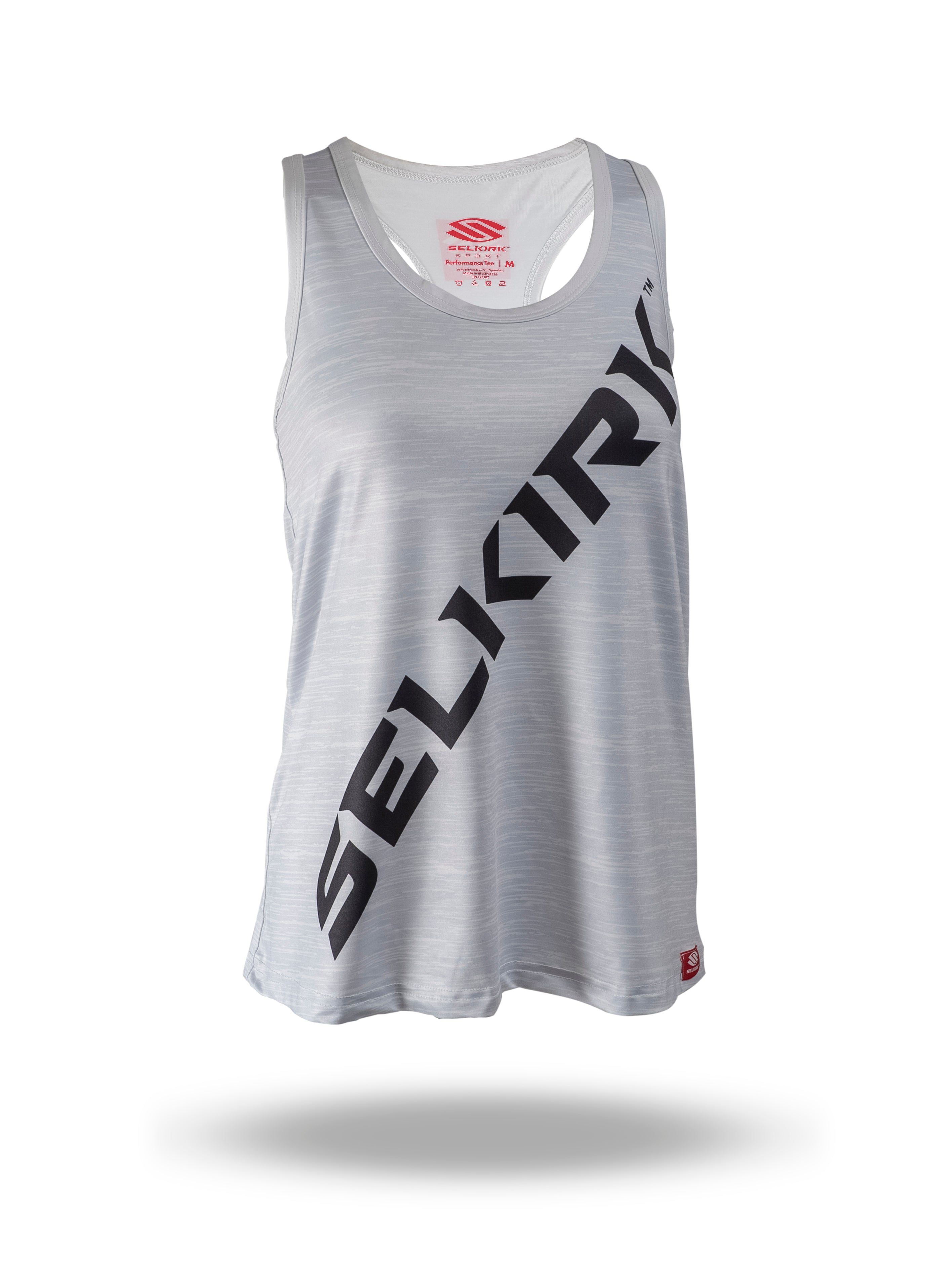 Gray Selkirk Women's Big Logo 2022 Tank Top Stretch-Wik