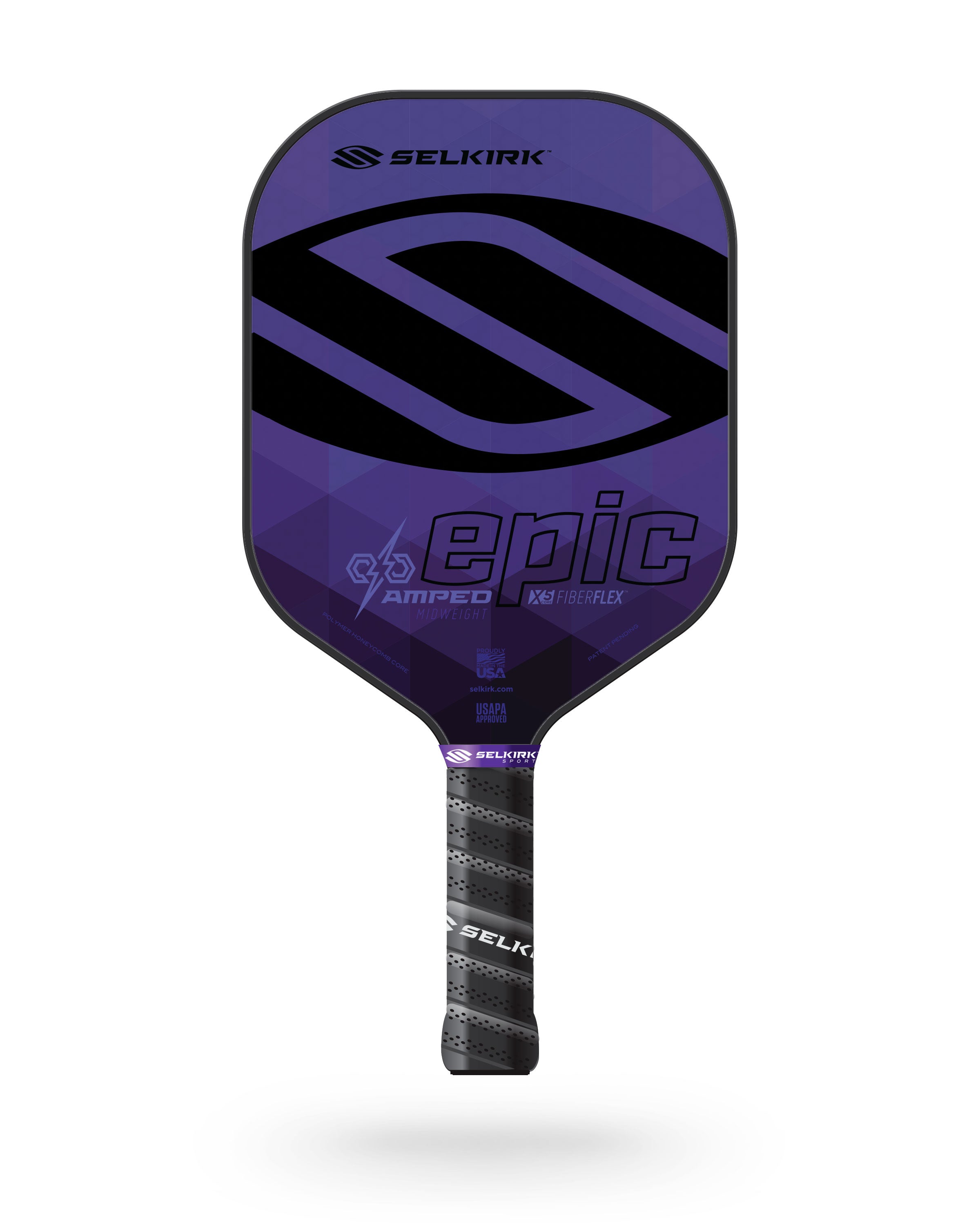 Amethyst Purple Selkirk AMPED - Epic - Pickleball Paddle