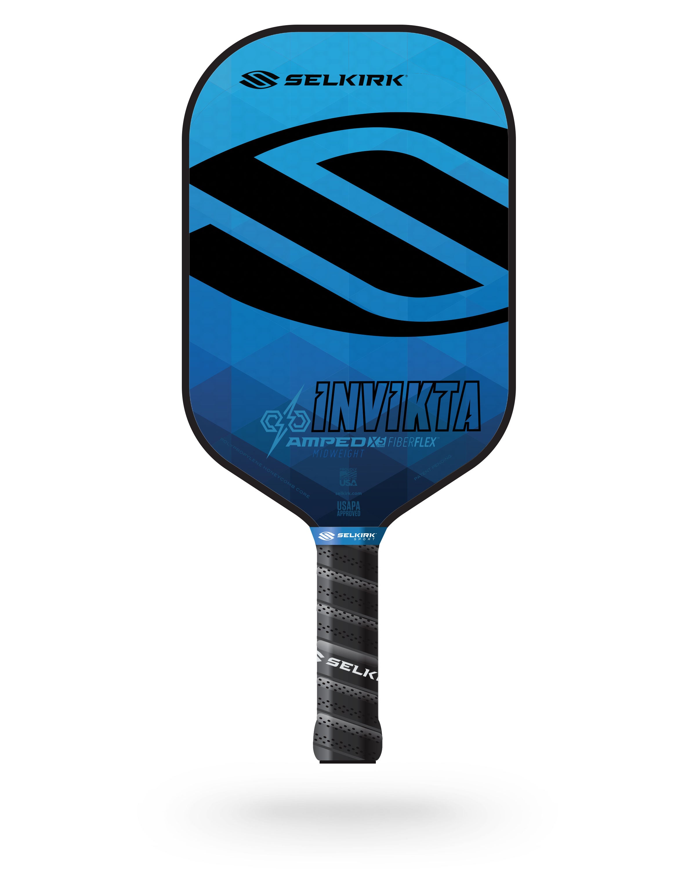 Sapphire Blue Selkirk AMPED - Invikta - Pickleball Paddle